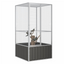 XL Bird Cage Anthracite 43.7"x42.1"x83.3" Galvanized Steel