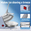 Shaved Ice Machine, Electric Ice Shaver Machine with Stainless Steel Blades, Powerful Snow Cone Machine for Home Kitchen, High Speed Shave Ice Machines for Slushies, Margaritas, Smoothies