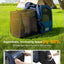 Pecute Cat Backpack Carrier Expandable, Pet Backpack for Cats & Small Dogs up to 11Lbs, with 4-Side Breathable Mesh, Multi-Entry & Lockable Zippers for Travel, Hiking, Camping - Hands Free, Blue