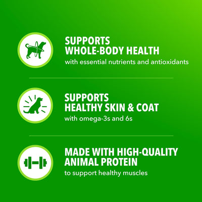 IAMS Proactive Health Adult Wet Dog Food Variety Pack, 3.5 Oz. Pouch, (18 Count)