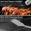 POLIGO 29 PCS BBQ Grill Accessories Stainless Steel BBQ Tools Grilling Tools Set with Storage Bag for Fathers Day Dads Birthday Presents - Camping Grill Utensils Set Ideal Grilling Gift for Men Silver