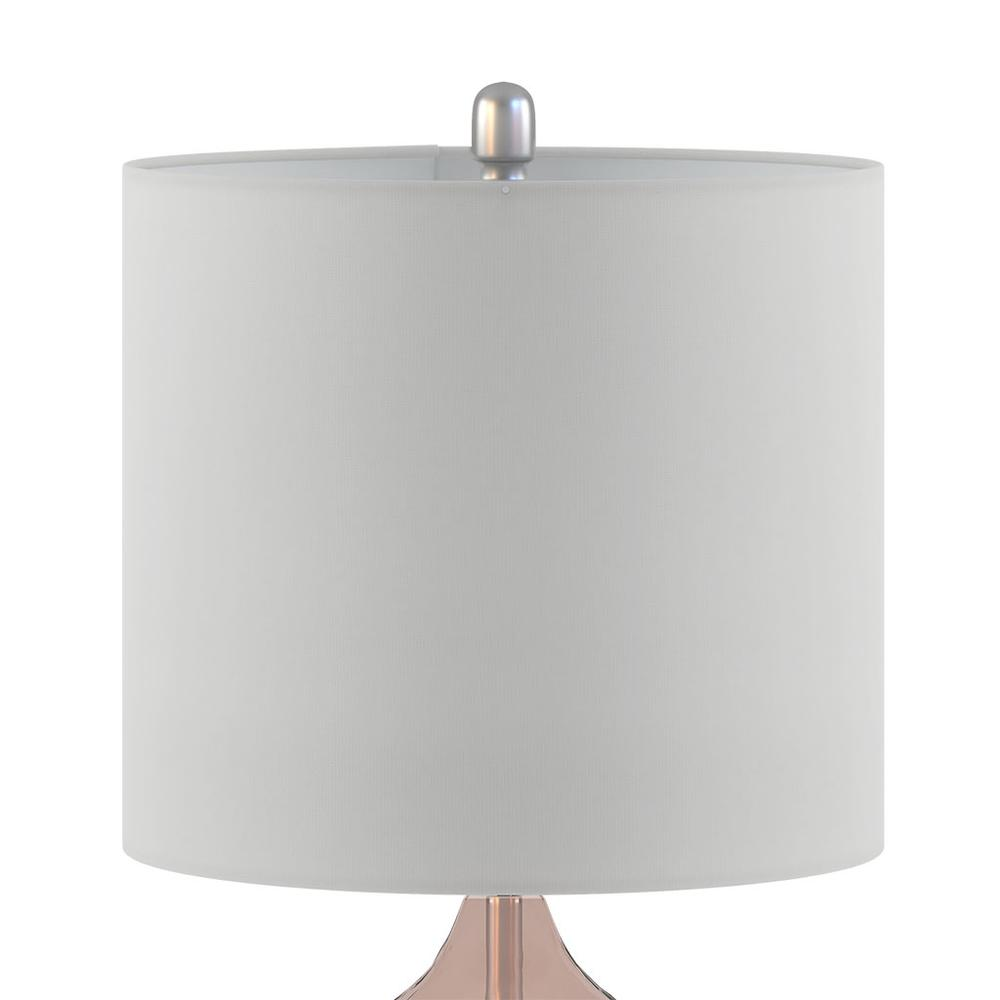 Curved Glass Table Lamp, Set of 2