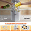 VEVOR Bread Maker, Dough Machine 15 Menus in 1, Non-Stick Ceramic Pan Automatic Breadmaker with Non-Gluten Setting, Whole Wheat Bread Making, Digital, Programmable, 3 Loaf Sizes, 3 Crust Colors, White