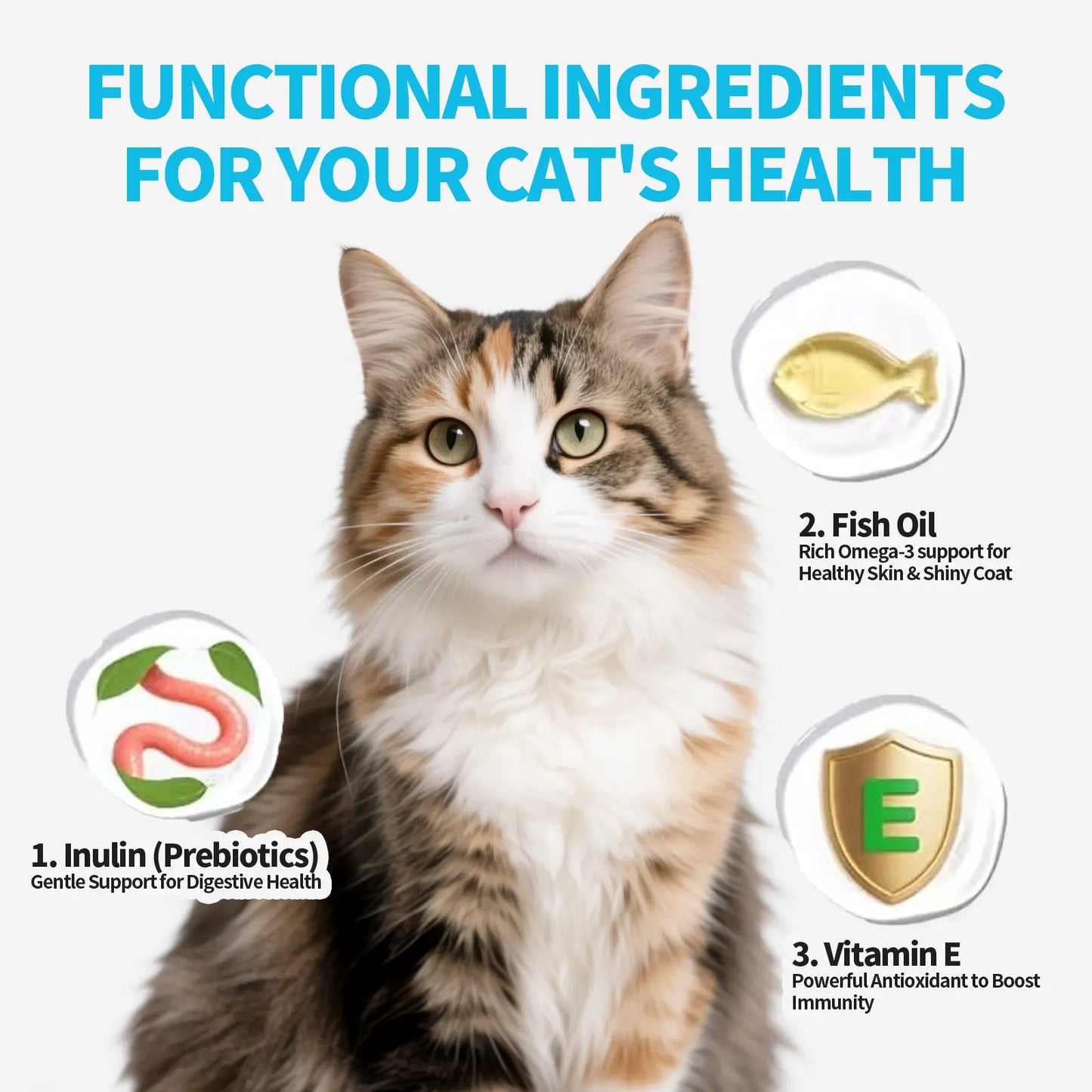 YOSSOA Lickable Wet Cat Treats, Squeezable Creamy Purée Cat Treat Delectables Squeeze Lickable Treats, Squeeze Stick Lickable Treats for Cats No Added Fillers, No By-Products, No Added Preservatives