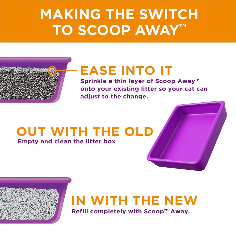 Scoop Away Multi-Cat, Scented Cat Litter, 38 Lbs