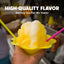 Hypothermias BANANA (16 Fl Oz) Handcrafted Hawaiian Snow Cones Flavor Syrups for Drinks, Coffee, Shaved Ice & Slushie, Piraguas, Raspados, Soda Flavor Syrup, 100% Pure Cane Sugar