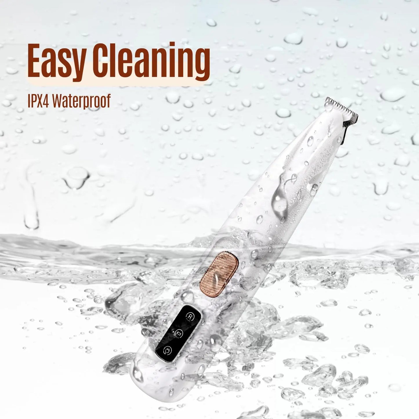 Rechargeable Dog Clipper Low Noise Pet Grooming Kit with LED Light for Painless Trimming Paws Face Ear Body Care Pjordo, a Thoughtful Gift for Friends & Family