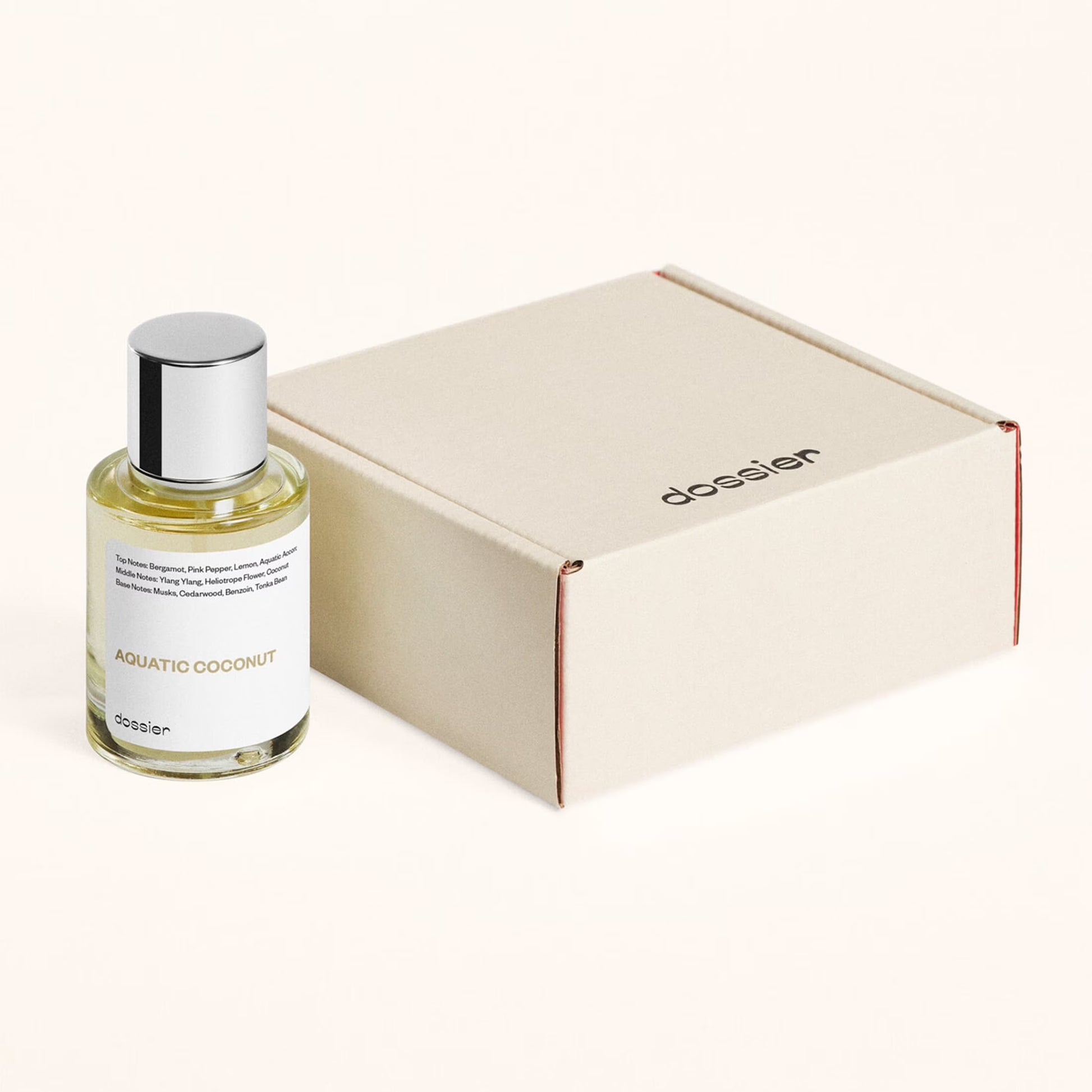 Dossier Aquatic Coconut Eau De Toilette, Inspired by Maison Margiela'S Replica Beach Walk, Unisex Perfume, 1.7 Oz