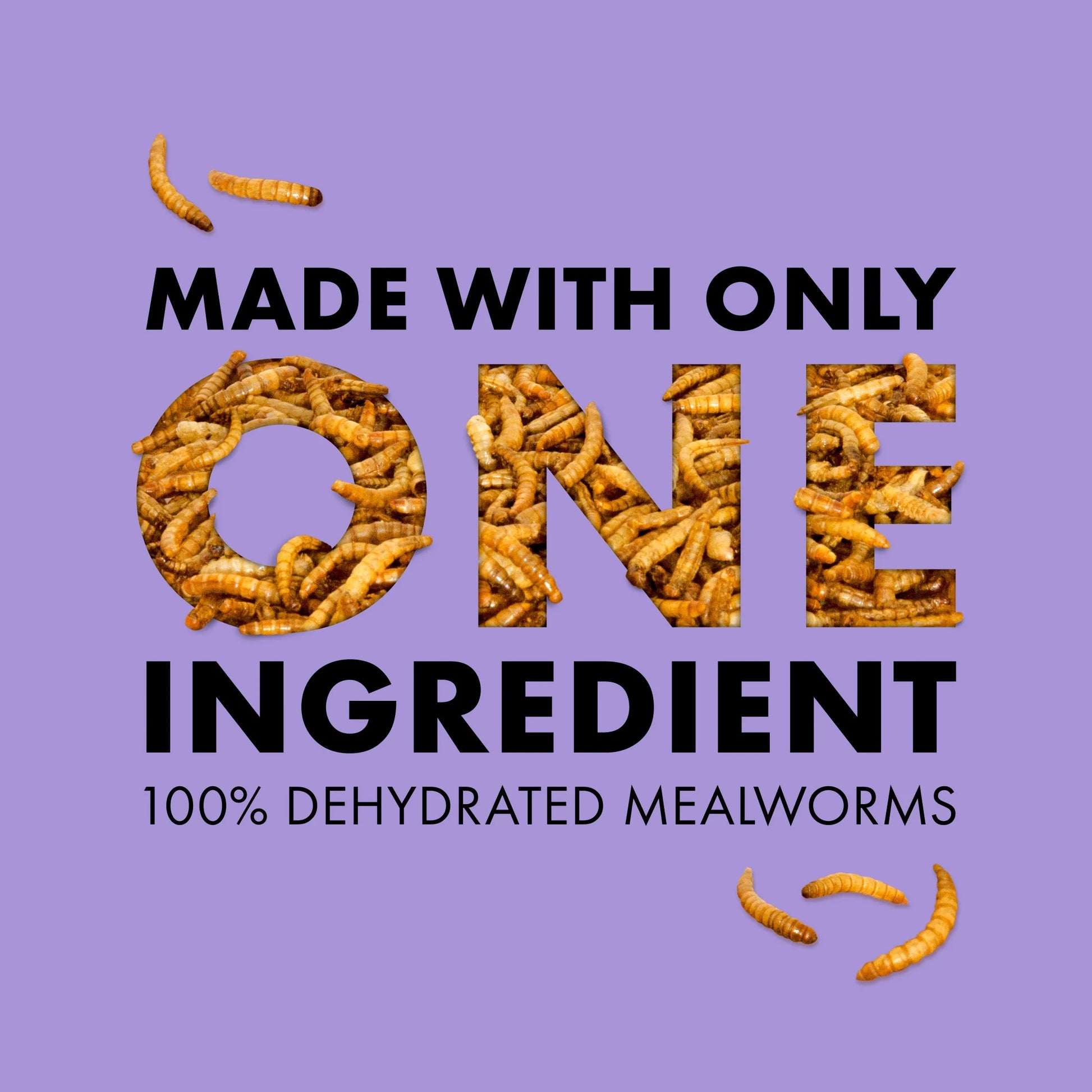 Zilla Reptile Munchies Mealworm Resealable Bag, 3.75 Ounces