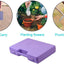 Gardening Tools,5 Pieces Garden Tools with Floral Print, Ergonomic Handle Trowel Rake Weeder Pruner Shears Sprayer,Gardening Supplies with Carrying Case Gifts for Women