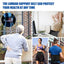 Lower Back Support Brace Lumbar Waist Belt Double Pull Breathable Belt Men Women