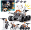 FAGINEY 4-In-1 Building Science STEM Kits, Solar Robot Toys for Kids Ages 8-14+, STEM Projects DIY Space Toys Birthday Gifts for Boys Girls Ages 8-16 Teens