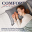Basic beyond Standard Size Pillows for Sleeping - Soft down Alternative Pillows Luxury Hotel Collection Bed Pillows Set of 2, Grey, 20X26 Inches