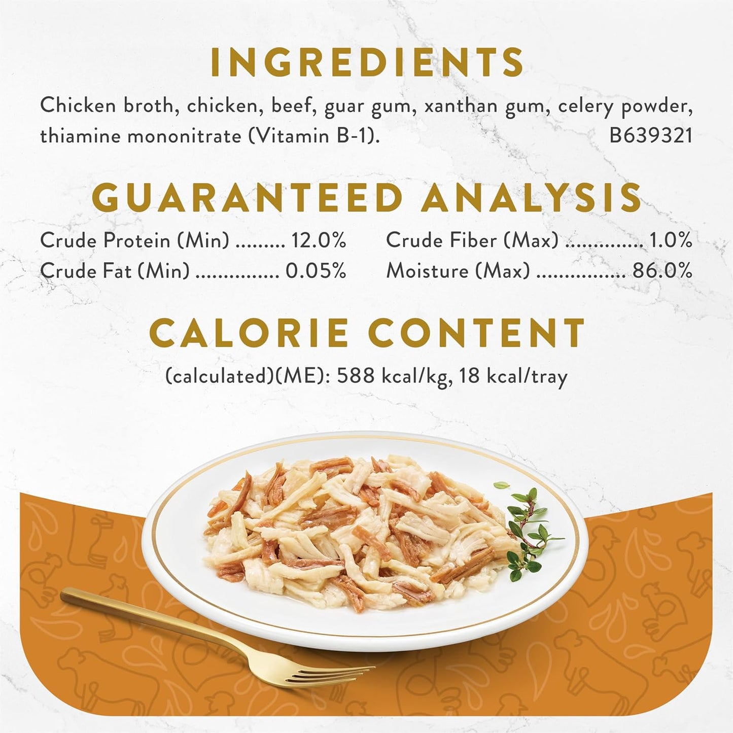 Purina Fancy Feast Appetizers Lickable Grain Free Cat Food Topper White Meat Chicken and Shredded Beef Appetizer - (Pack of 10) 1.1 Oz. Trays