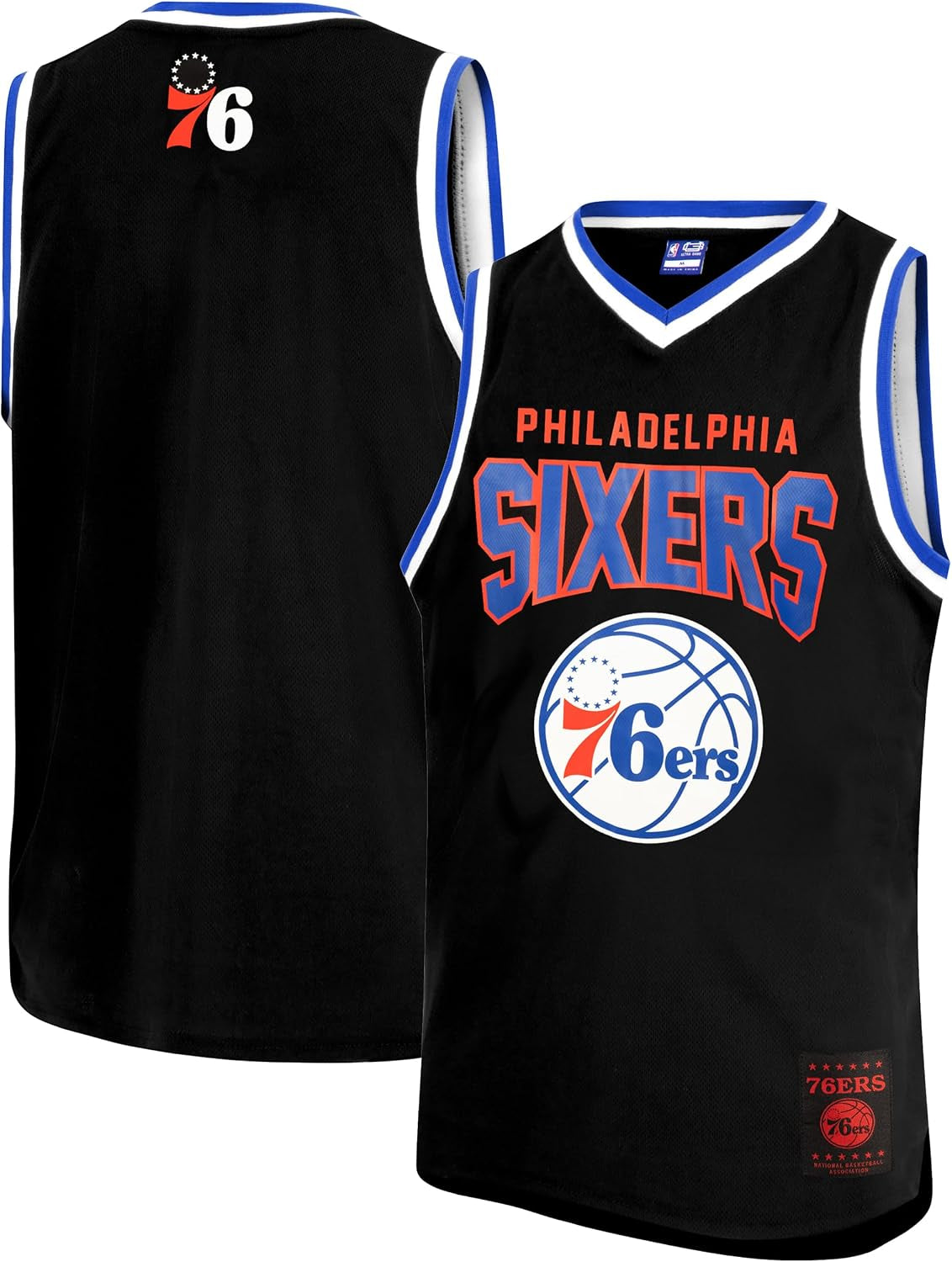 Ultra Game Men'S NBA Official Super Soft Sleeveless Tank Top Muscle T-Shirt - Black