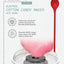 Retro Cotton Candy Machine with Spoon – Cotton Candy Maker for Home, Easy-Use Cotton Candy Machine for Kids, Durable Vintage Design, BPA & Lead-Free, Metallic Red