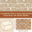 Watersay 12 Sheet Christmas Wrapping Paper, Gingerbread Man, Brown