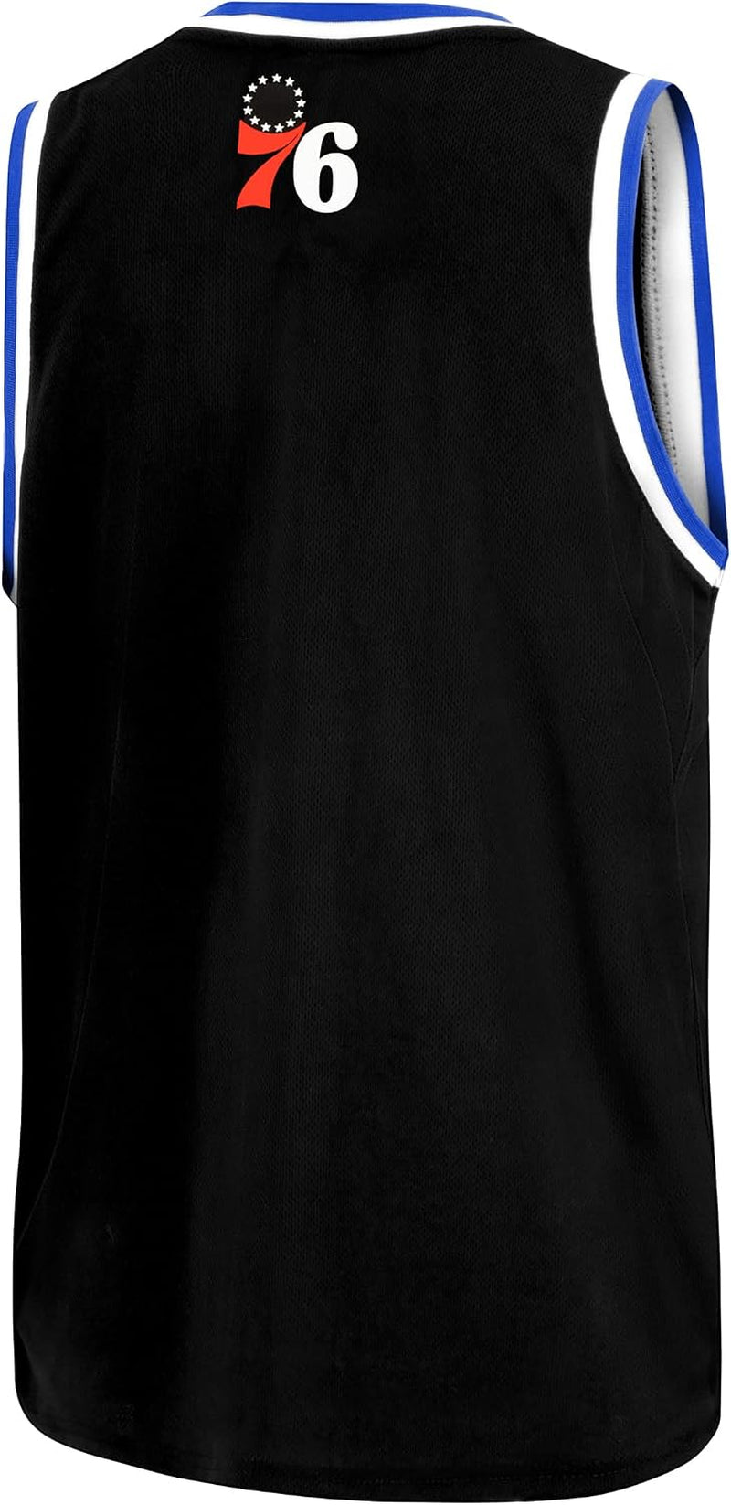 Ultra Game Men'S NBA Official Super Soft Sleeveless Tank Top Muscle T-Shirt - Black