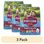 (3 Pack) Purina Puppy Chow Dry Dog Food, High Protein Tender & Crunchy Real Beef Formula, 15 Lb Bag