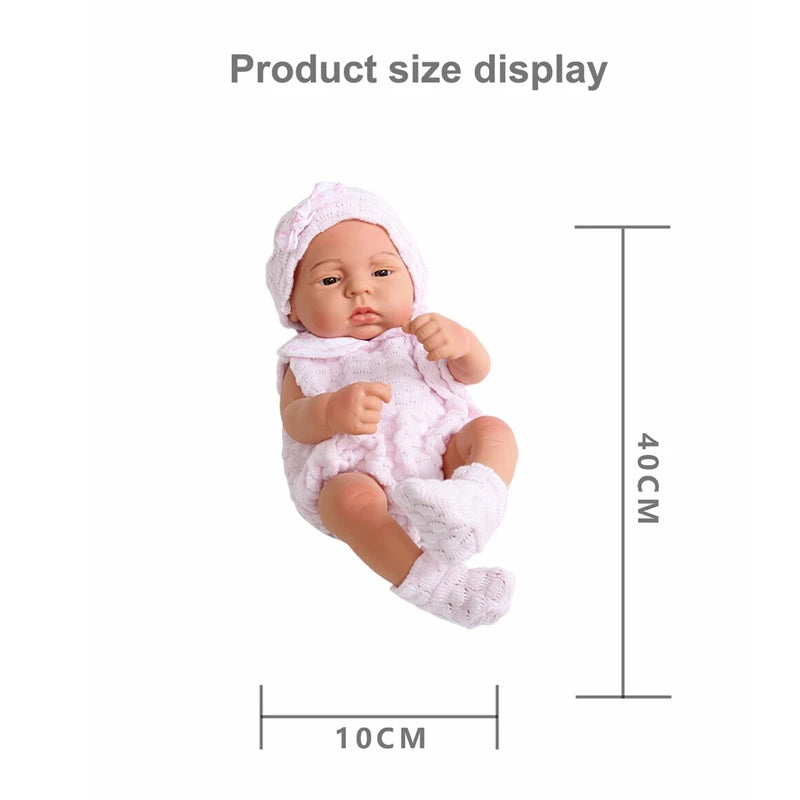 15.75Inch Dolls 40Cm Reborn Dolls Dolls Toys Lifelike Reborn Dolls Full Body Vinyl Dolls Cute Doll Toys Birthday Gift for Women