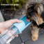Portable Dog Water Bottle- with Charcoal Filter