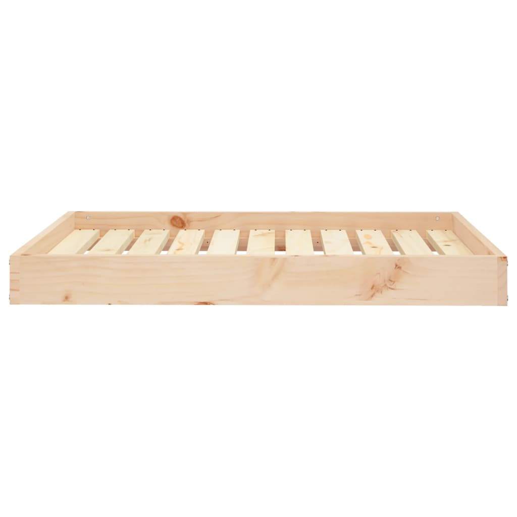 vidaXL Dog Bed 36"x25.2"x3.5" Solid Wood Pine