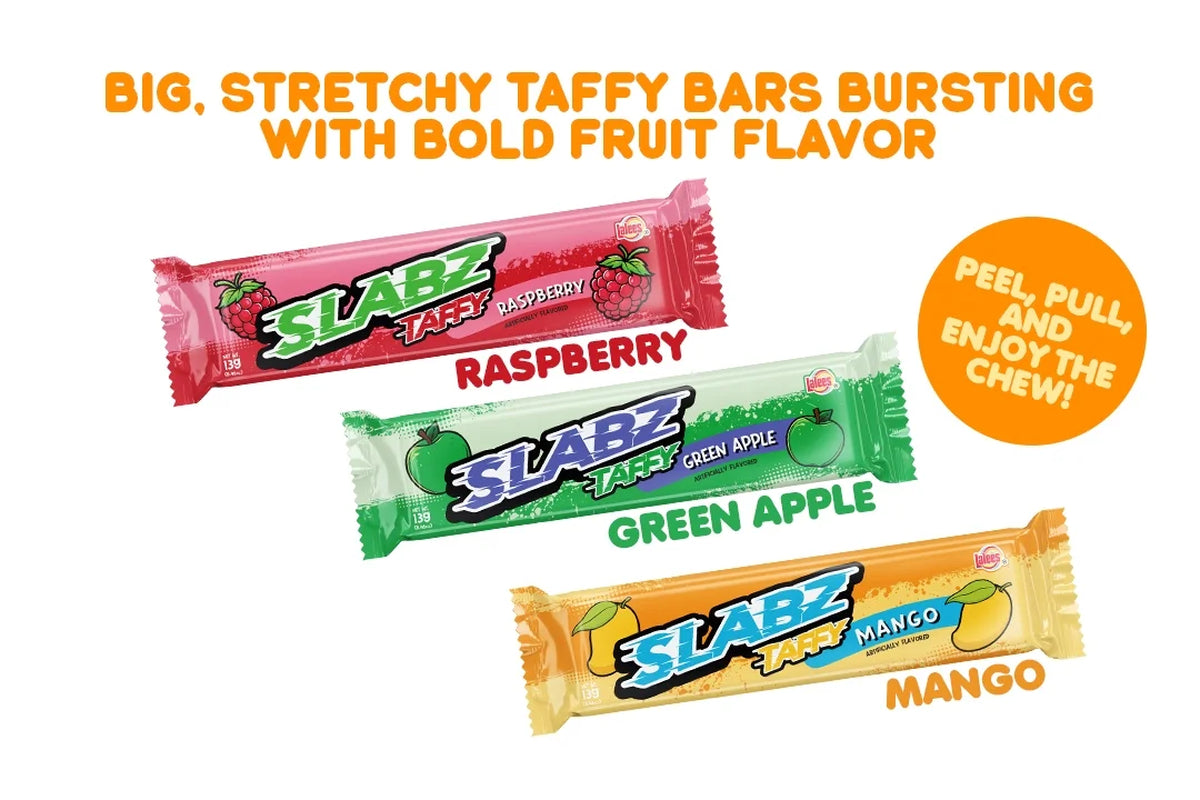 Lalees Sour Candy Variety Pack, 2 Lb Bulk Individually Wrapped Assorted Sour Candy for Piñatas, Goodie Bags, Party Favors, Candy Bowls & Kids Parties
