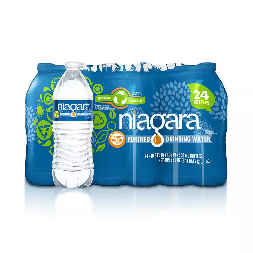 16.9 Fl. Oz. Purified Drinking Water (24-Pack)