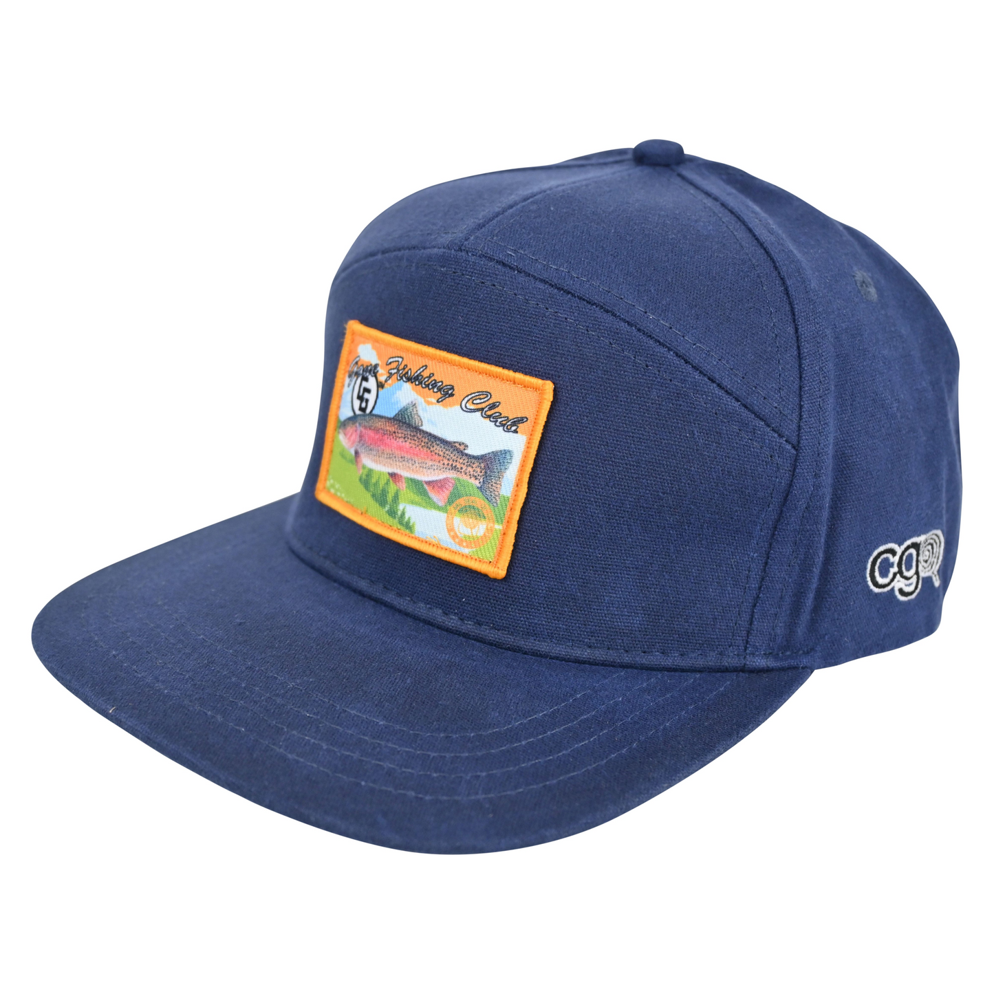 7 Panel Hat_Gone Fishing