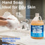 1 Gallon Pure Castile Soap Liquid EWG Verified Unscented | Oily Skin&Hard Water Friendly Organic Castille Hand Soap Refill, 128 Oz, Home Cleaning, Body Wash, , Concentrate Unscented