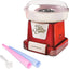 Nostalgia Cotton Candy and Snow Cone Machine Bundle - Retro Treat Makers