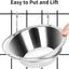 2PCS Kennel Water Bowl Hanging,Stainless Steel Puppy Bowls for Small Dog Cage,Dog Kennel, Dog Crate, Catio Accessories,Dog Crate Water Bowl Dog...