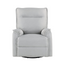 360 Degree Swivel Recliner Manual Recliner Chair Theater Recliner Sofa for Living Room, Grey