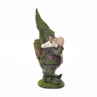 Calling All Gnomes Garden Sculpture Resin Statue, Indoor and Outdoor