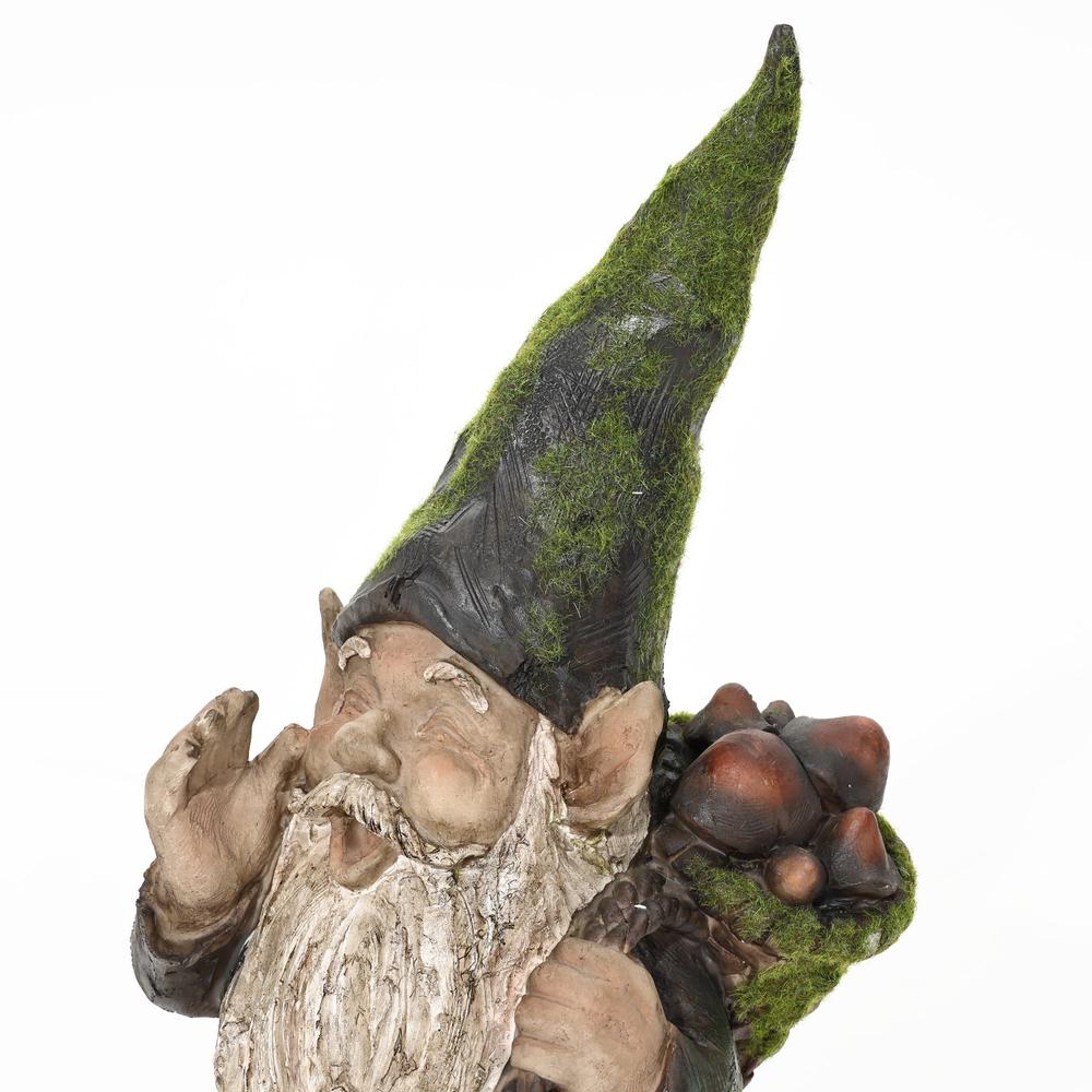 Calling All Gnomes Garden Sculpture Resin Statue, Indoor and Outdoor