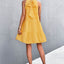 Women'S Sleeveless Halter Dress A-Line Dress