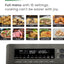 VAL CUCINE 26.3 QT/25 L Extra-Large Smart Air Fryer Toaster Oven, 10-In-1 Convection Countertop Oven Combination (Black Matte Stainless Steel)