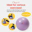 Exercise Ball Anti-Burst Pregnancy Yoga Ball for Balance Stability Fitness Workout Core Strength at Home & Office