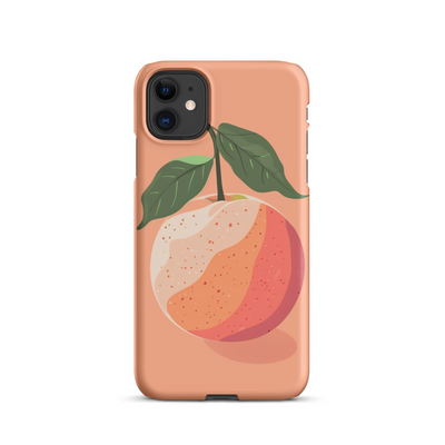 Peach Fruit Phone case for iPhone