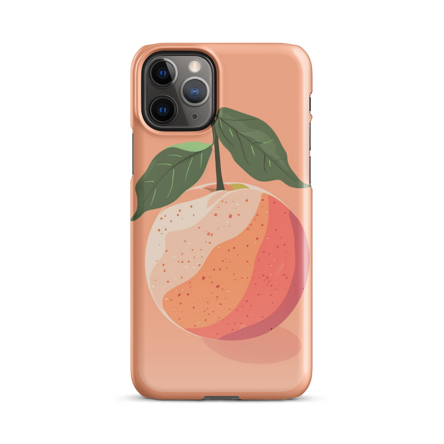 Peach Fruit Phone case for iPhone