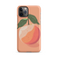 Peach Fruit Phone case for iPhone