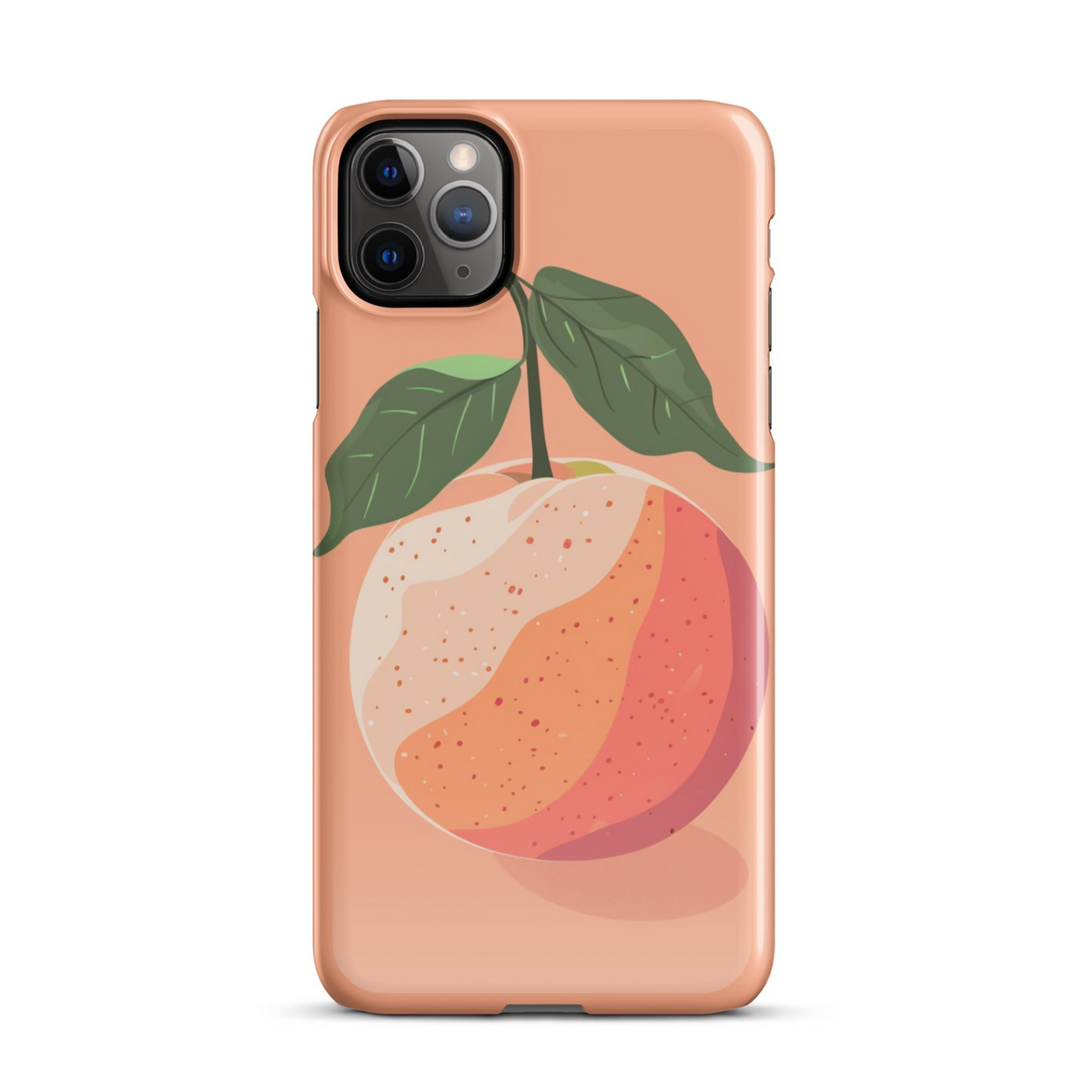 Peach Fruit Phone case for iPhone