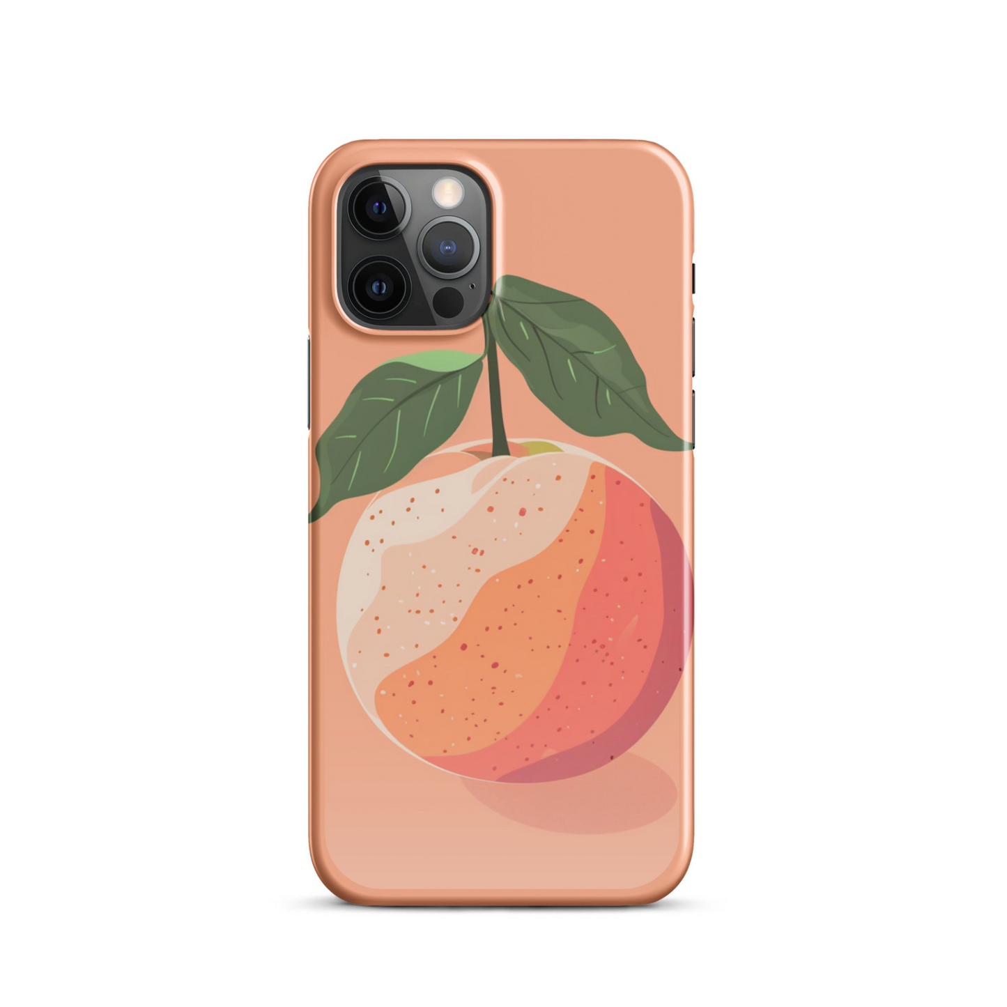 Peach Fruit Phone case for iPhone