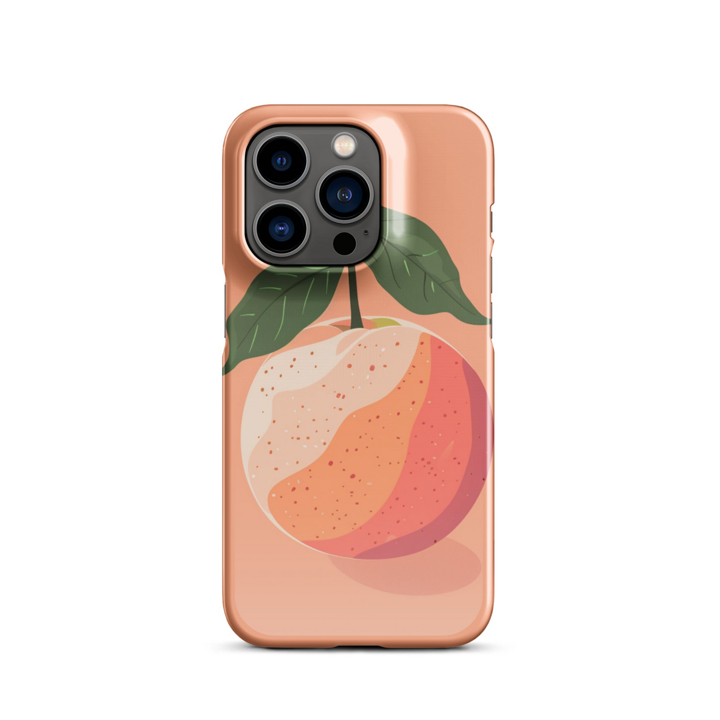 Peach Fruit Phone case for iPhone