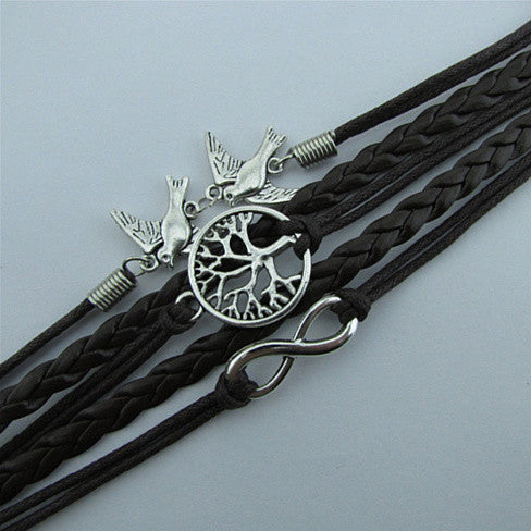 LOVEY DOVEY Doves Of Infinite Love And Peace Bracelet