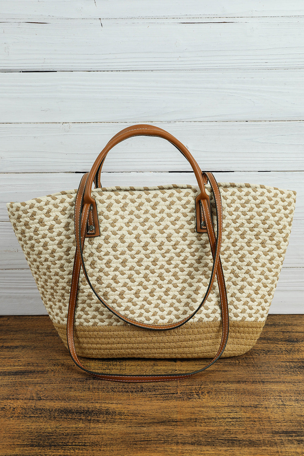 Jaylani Woven Tote Bag