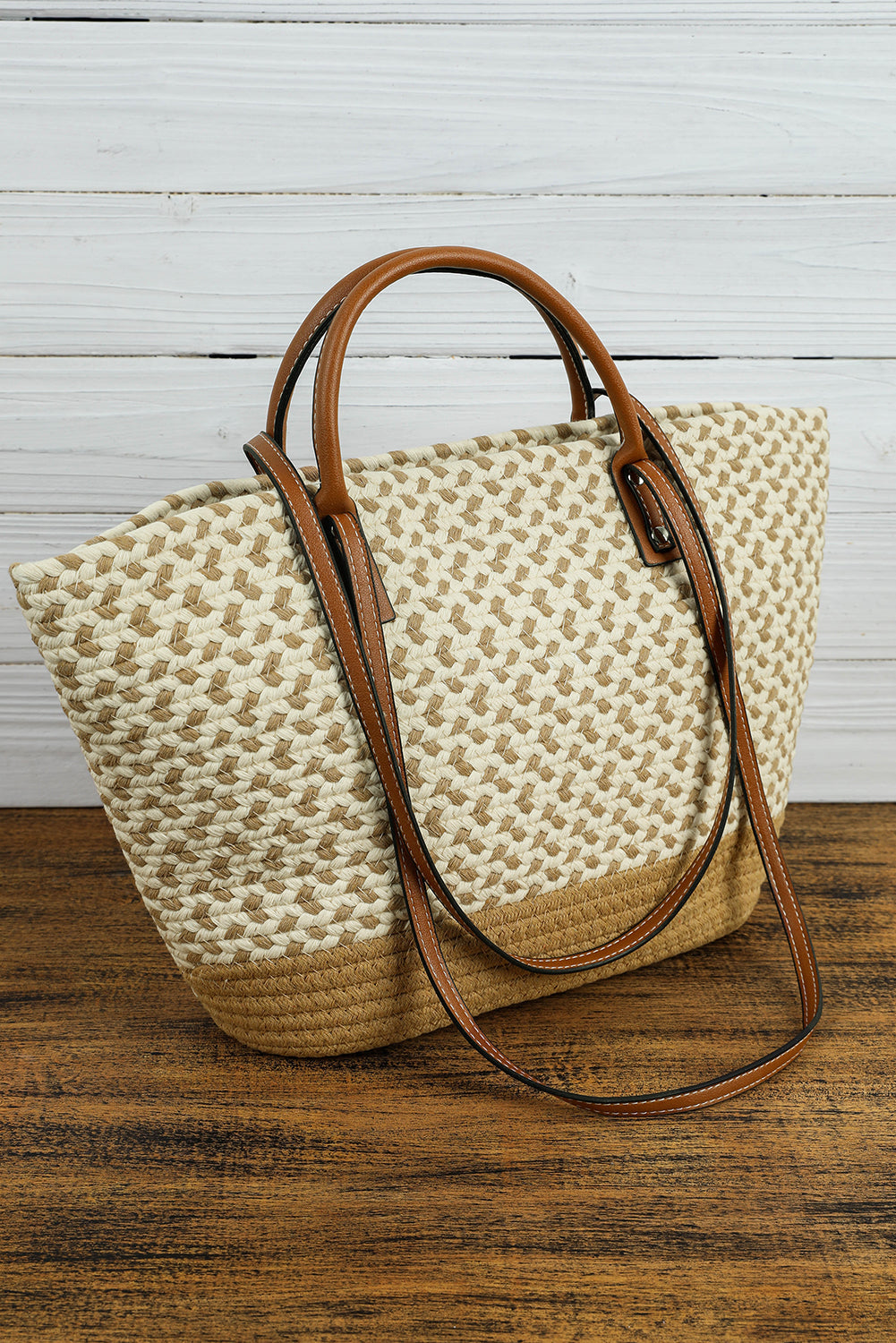 Jaylani Woven Tote Bag