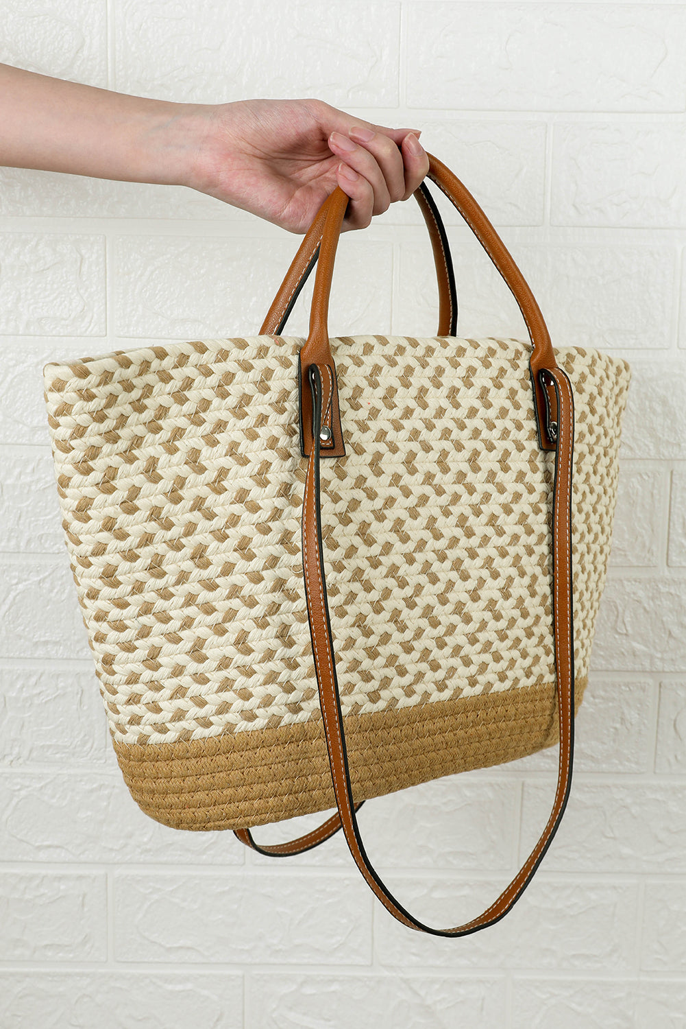 Jaylani Woven Tote Bag