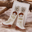 Cowboy Boots Bead Dangle Earrings