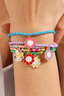 Smiley Flower Beaded Bracelet